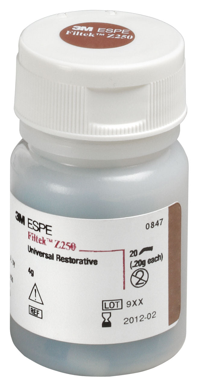 Filtek Z250 Universal Restorative capsule jar, 20 x 0.2 g